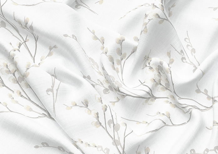 Laura Ashley Pussy Willow, Dove Grey - Made to Measure Curtains - Image 4